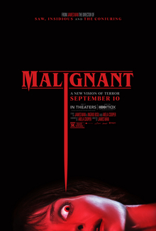 malignant movie poster