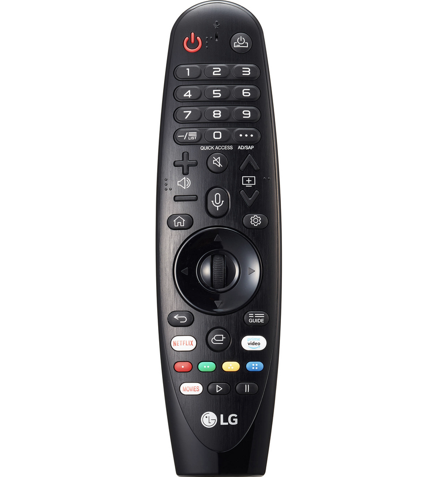 lg magic tv remote with lg logo