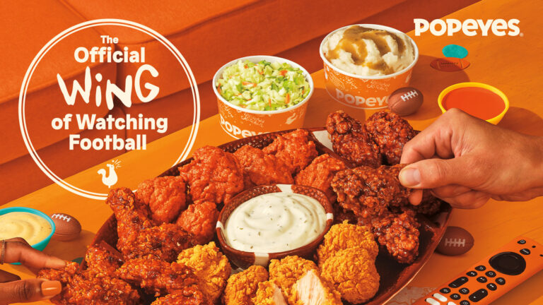 popeyes wings ad image looks very tasty