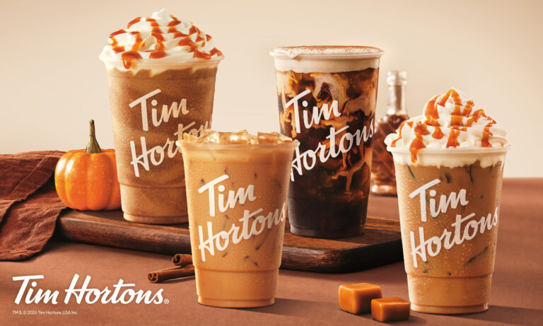 tim hortons usa fall drinks 2024 pumpkin