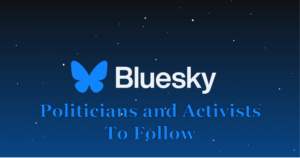 politicians and activists on bluesky