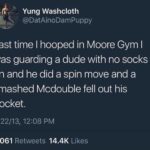 moore gym smash mcdouble tweet